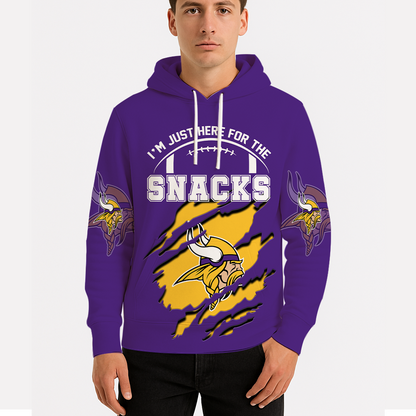 LIMITED EDITION - NEW CUSTOMIZED NFL05 MVK MINNESOTA VIKINGS UNISEX T-SHIRT, POLO, HOODIE & JACKETS