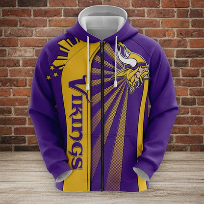 LIMITED EDITION - NEW CUSTOMIZED NFL05 MVK MINNESOTA VIKINGS UNISEX T-SHIRT, POLO, HOODIE & JACKETS