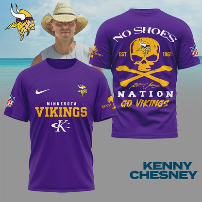 LIMITED EDITION - NEW CUSTOMIZED NFL05 MVK MINNESOTA VIKINGS T-SHIRT | MULTIPLE COLORS AVAILABLE