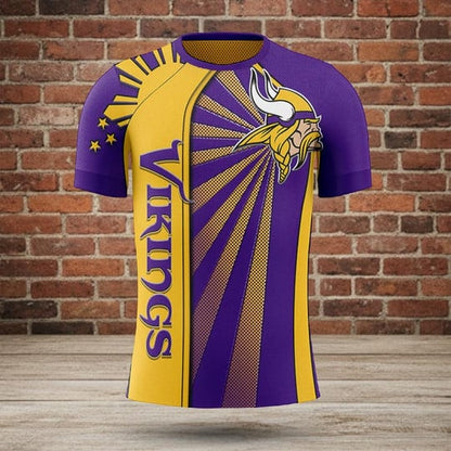 LIMITED EDITION - NEW CUSTOMIZED NFL05 MVK MINNESOTA VIKINGS UNISEX T-SHIRT, POLO, HOODIE & JACKETS