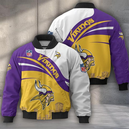 LIMITED EDITION - NEW CUSTOMIZED NFL05 MVK MINNESOTA VIKINGS UNISEX T-SHIRT, POLO, HOODIE & JACKETS