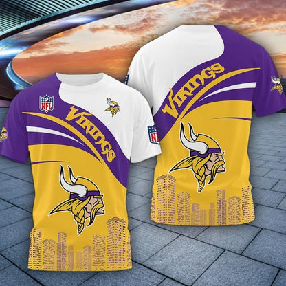LIMITED EDITION - NEW CUSTOMIZED NFL05 MVK MINNESOTA VIKINGS UNISEX T-SHIRT, POLO, HOODIE & JACKETS