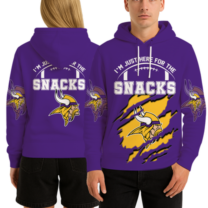 LIMITED EDITION - NEW CUSTOMIZED NFL05 MVK MINNESOTA VIKINGS UNISEX T-SHIRT, POLO, HOODIE & JACKETS