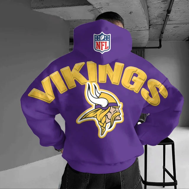 LIMITED EDITION - NEW CUSTOMIZED NFL05 MN VIKINGS V-NECK BASKETBALL JERSEY, HOODIE, ZIP HOODIE