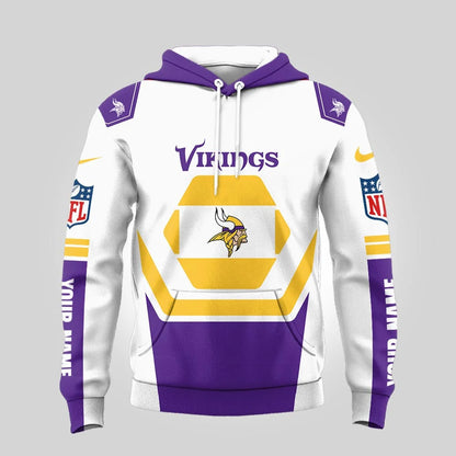 LIMITED EDITION - NEW CUSTOMIZED NFL05 MVK MINNESOTA VIKINGS UNISEX T-SHIRT, POLO, HOODIE & JACKETS