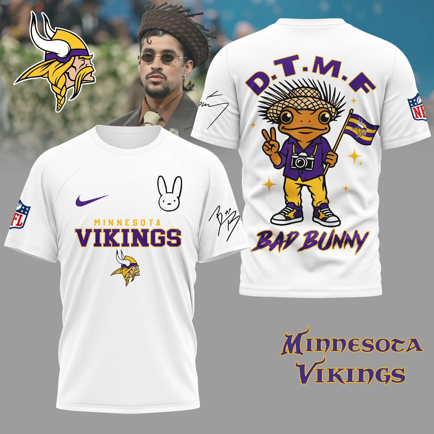 LIMITED EDITION - NEW CUSTOMIZED NFL05 MVK MINNESOTA VIKINGS T-SHIRT, HOODIE, ZIP HOODIE