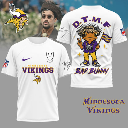 LIMITED EDITION - NEW CUSTOMIZED NFL05 MVK MINNESOTA VIKINGS T-SHIRT, HOODIE, ZIP HOODIE