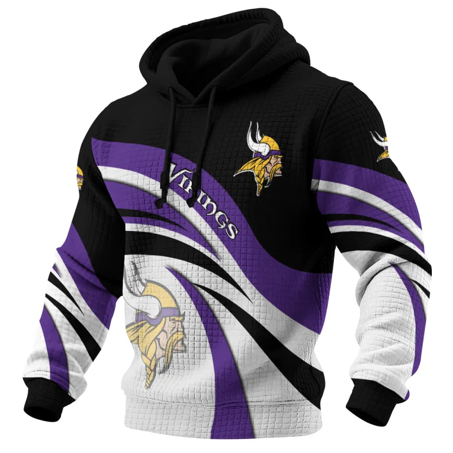 LIMITED EDITION - NEW CUSTOMIZED NFL05 MVK MINNESOTA VIKINGS UNISEX T-SHIRT, POLO, HOODIE & JACKETS