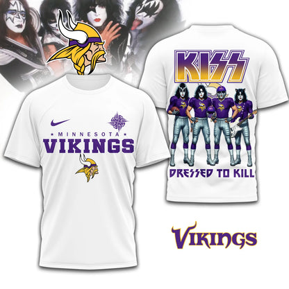 LIMITED EDITION - NEW CUSTOMIZED NFL05 MVK MINNESOTA VIKINGS T-SHIRT | MULTIPLE COLORS AVAILABLE