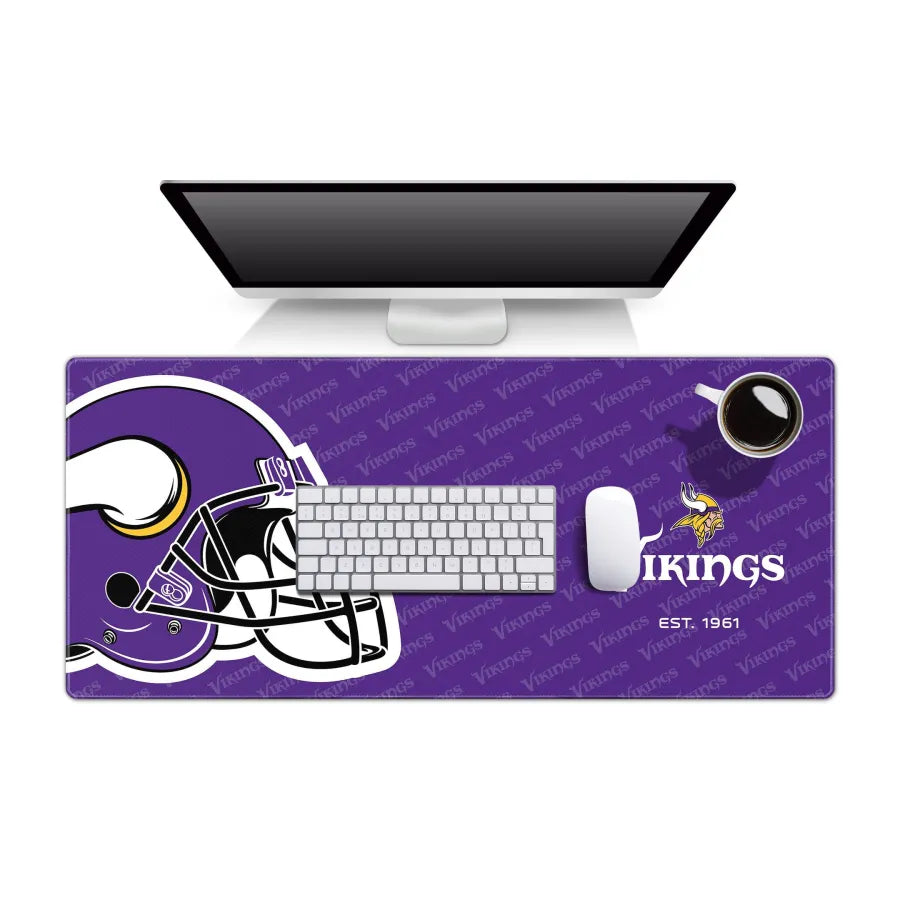 LIMITED EDITION - NEW CUSTOMIZED NFL05 MVK MINNESOTA VIKINGS MOUSE MAT