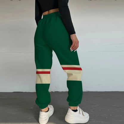 LIMITED EDITION - NEW CUSTOMIZED NHL13 MNW MINNESOTA WILD COMBO HOODIE & LONGPANTS