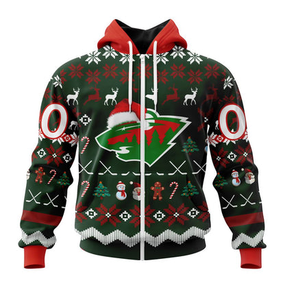 LIMITED EDITION - NEW CUSTOMIZED NHL13 MNW MINNESOTA WILD UNISEX T-SHIRT, POLO, HOODIE & JACKETS