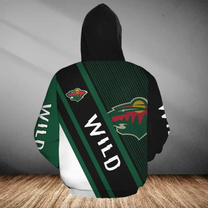 LIMITED EDITION - NEW CUSTOMIZED NHL13 MINNESOTA WILD T-SHIRT, SWEATSHIRT, HOODIE & ZIP HOODIE