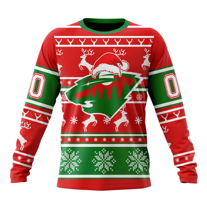 LIMITED EDITION - NEW CUSTOMIZED NHL13 MNW MINNESOTA WILD UNISEX T-SHIRT, POLO, HOODIE & JACKETS