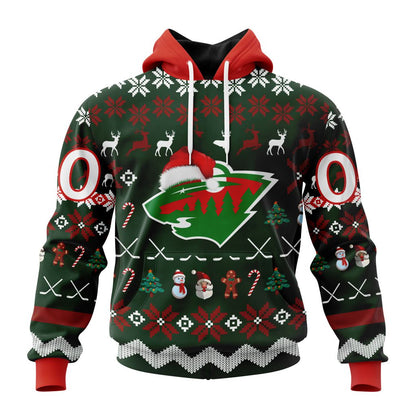 LIMITED EDITION - NEW CUSTOMIZED NHL13 MNW MINNESOTA WILD UNISEX T-SHIRT, POLO, HOODIE & JACKETS