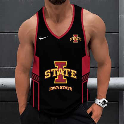 [FAN FAVORITE] NEW CUSTOMIZED NCAA MAM10 ISC IOWA STATE CYCLONES STRAPPY UNISEX TANK TOP