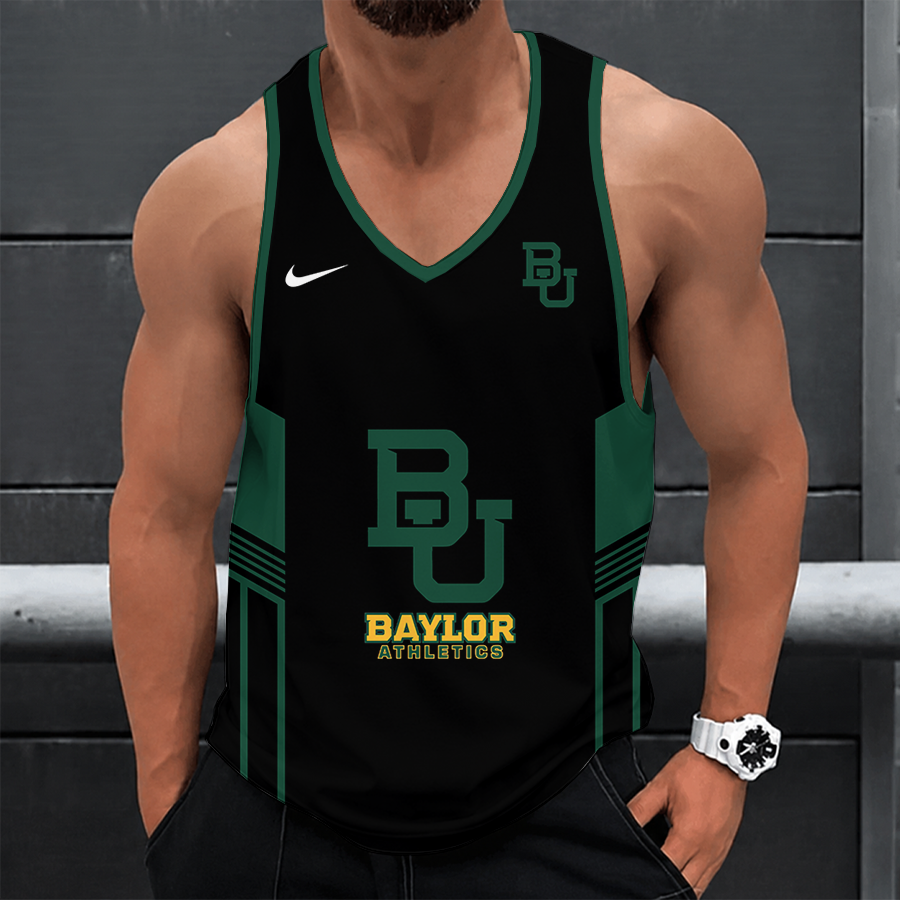[FAN FAVORITE] NEW CUSTOMIZED NCAA MAM18 BAB BAYLOR BEARS STRAPPY UNISEX TANK TOP