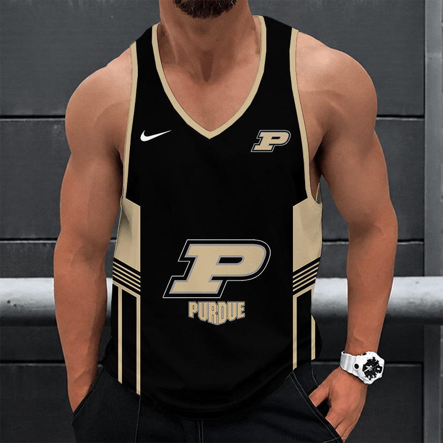 [FAN FAVORITE] NEW CUSTOMIZED NCAA MAM20 PUB PURDUE BOILERMAKERS STRAPPY UNISEX TANK TOP