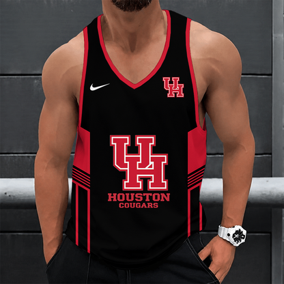[FAN FAVORITE] NEW CUSTOMIZED NCAA MAM26 HOC HOUSTON COUGARS STRAPPY UNISEX TANK TOP