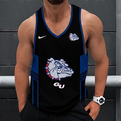 [FAN FAVORITE] NEW CUSTOMIZED NCAA MAM27 GOB GONZAGA BULLDOGS STRAPPY UNISEX TANK TOP