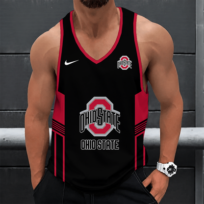 [FAN FAVORITE] NEW CUSTOMIZED NCAA MAM30 OSB OHIO STATE BUCKEYES STRAPPY UNISEX TANK TOP