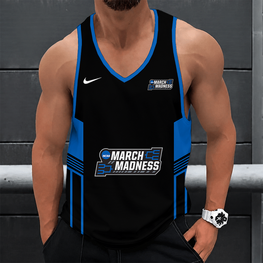[FAN FAVORITE] NEW CUSTOMIZED NCAA MAM31 MAM MARCH MADNESS STRAPPY UNISEX TANK TOP