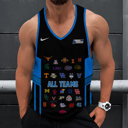 [FAN FAVORITE] NEW CUSTOMIZED NCAA MAM32 BKM ALL TEAMS STRAPPY UNISEX TANK TOP