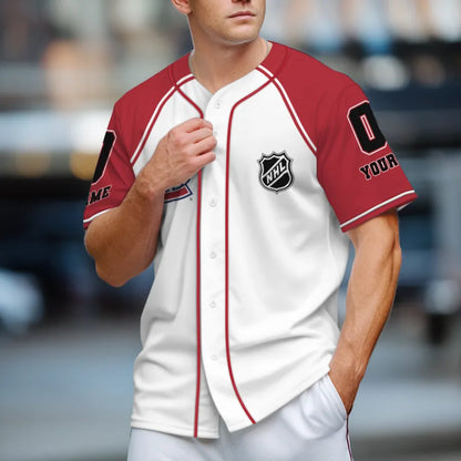 LIMITED EDITION - NEW CUSTOMIZED NHL11 MCD MONTREAL CANADIENS BASEBALL JERSEY