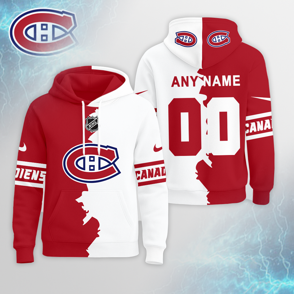 LIMITED EDITION - NEW CUSTOMIZED NHL11 MCD MONTREAL CANADIENS UNISEX T-SHIRT, POLO, HOODIE & JACKETS