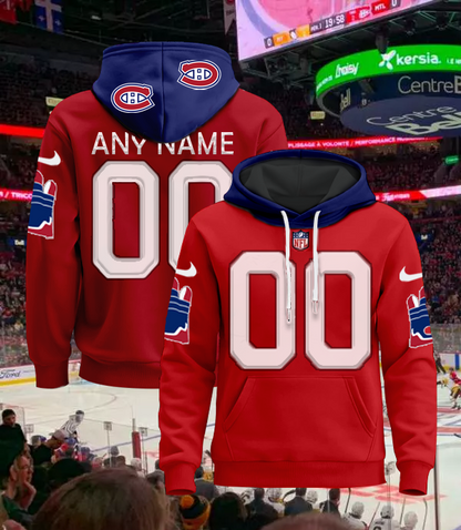 LIMITED EDITION - NEW CUSTOMIZED NHL11 MCD MONTREAL CANADIENS UNISEX T-SHIRT, POLO, HOODIE & JACKETS