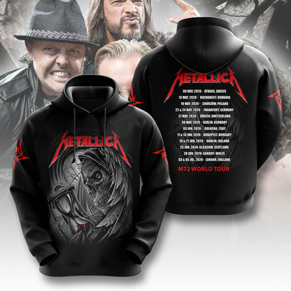 NEW PREMIUM METALLICA UNISEX T-SHIRT, POLO, HOODIE & JACKETS 2026