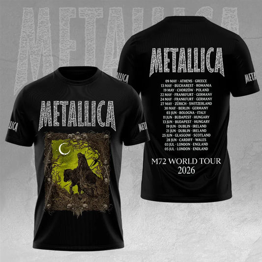 NEW PREMIUM METALLICA UNISEX T-SHIRT, POLO, HOODIE & JACKETS 2026