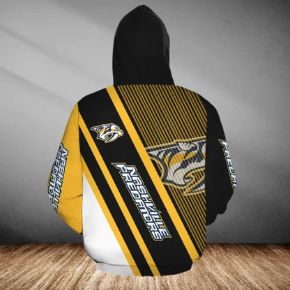 LIMITED EDITION - NEW CUSTOMIZED NHL31 NASHVILLE PREDATORS T-SHIRT, SWEATSHIRT, HOODIE & ZIP HOODIE