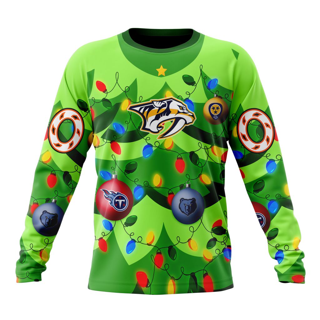LIMITED EDITION - NEW CUSTOMIZED NHL31 NVP NASHVILLE PREDATORS UNISEX T-SHIRT, POLO, HOODIE & JACKETS