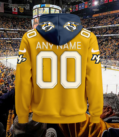 LIMITED EDITION - NEW CUSTOMIZED NHL31 NVP NASHVILLE PREDATORS UNISEX T-SHIRT, POLO, HOODIE & JACKETS