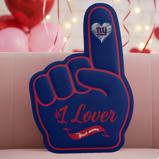 LIMITED EDITION - NEW CUSTOMIZED NFL32 NYG NEW YORK GIANTS 3D BODY PILLOW