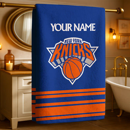 The Knicks NBA Personalized Beach & Bath Towel