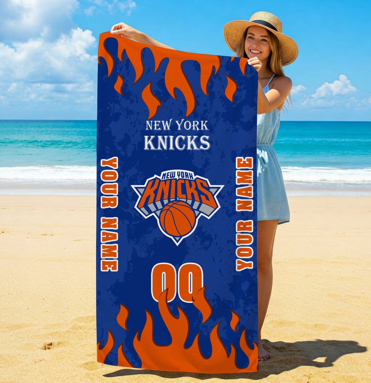 NBA Personalized Beach & Bath Towel (Kids & Adults Size)