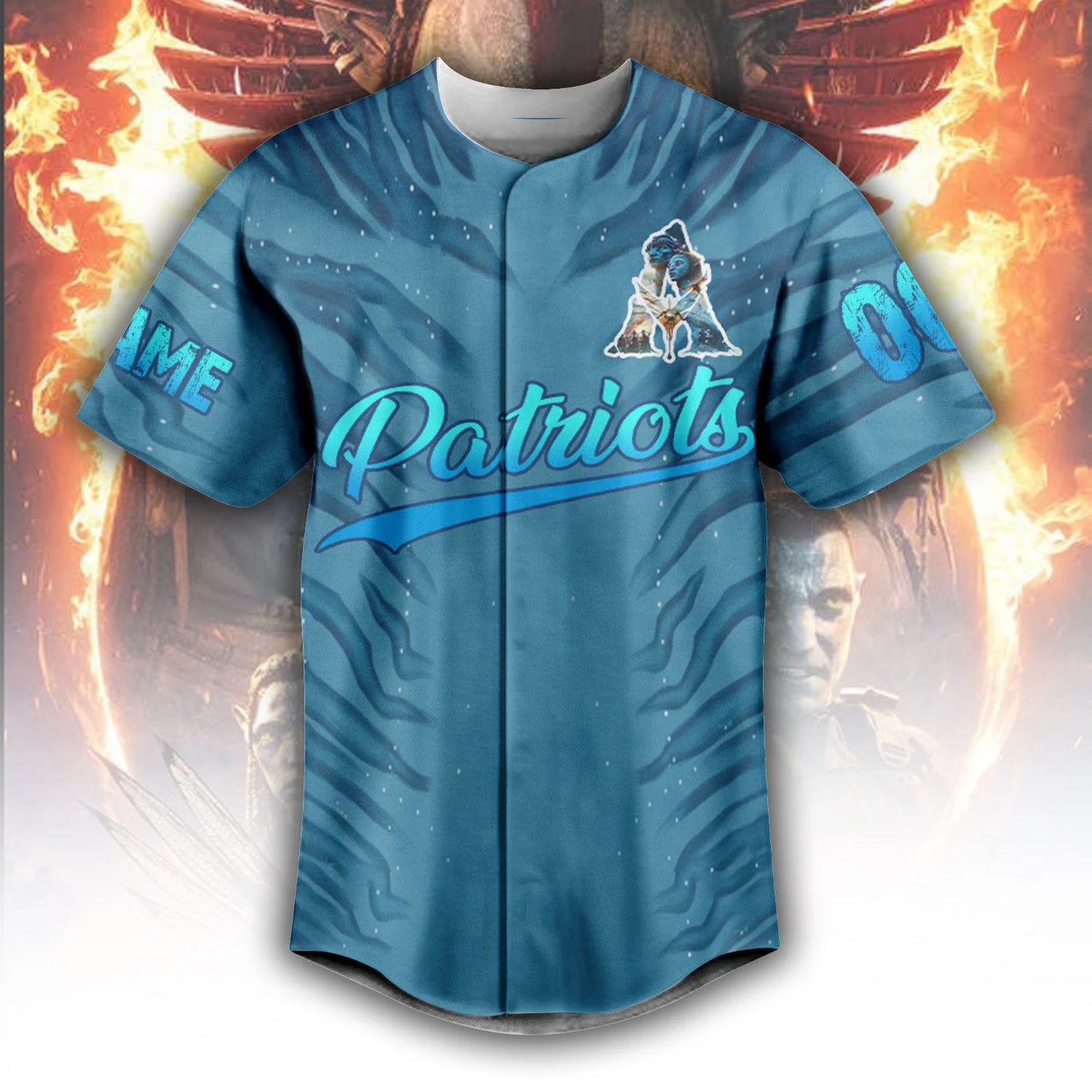 LIMITED EDITION - NEW CUSTOMIZED NFL27 NEP NEW ENGLAND PATRIOTS BASEBALL JERSEY