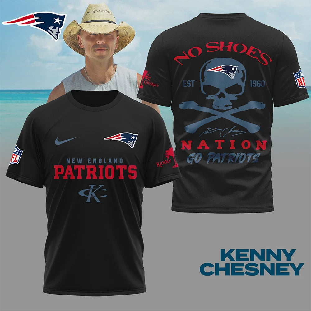 LIMITED EDITION - NEW CUSTOMIZED NFL27 NEP NEW ENGLAND PATRIOTS T-SHIRT | MULTIPLE COLORS AVAILABLE