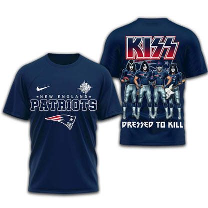 LIMITED EDITION - NEW CUSTOMIZED NFL27 NEP NEW ENGLAND PATRIOTS T-SHIRT | MULTIPLE COLORS AVAILABLE