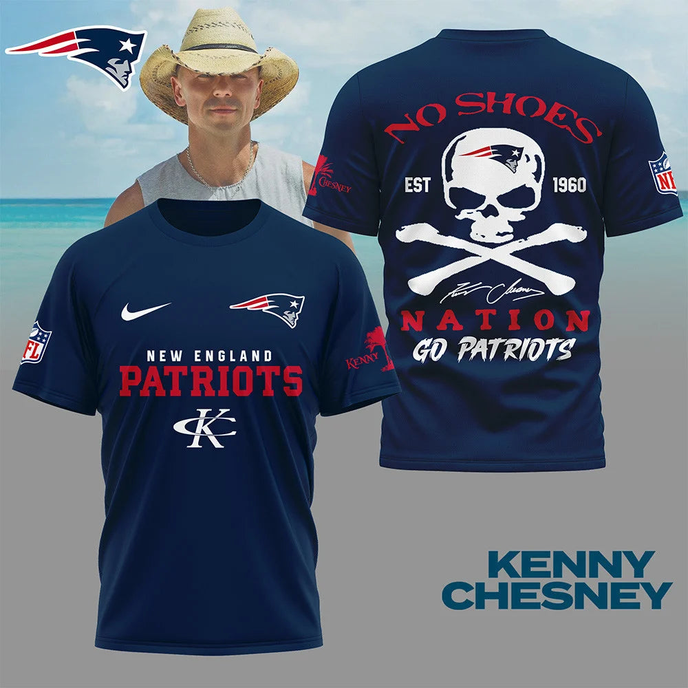 LIMITED EDITION - NEW CUSTOMIZED NFL27 NEP NEW ENGLAND PATRIOTS T-SHIRT | MULTIPLE COLORS AVAILABLE
