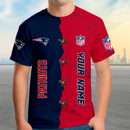 LIMITED EDITION - NEW CUSTOMIZED NFL27 NEP NEW ENGLAND PATRIOTS UNISEX T-SHIRT, POLO, HOODIE & JACKETS