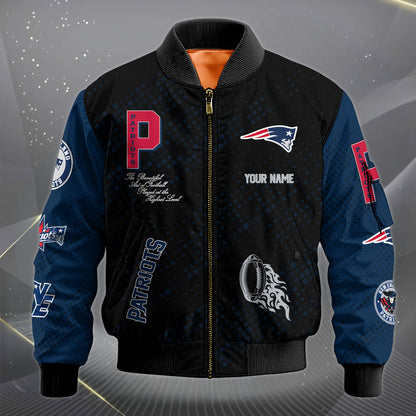 LIMITED EDITION - NEW CUSTOMIZED NFL27 NEP NEW ENGLAND PATRIOTS SATIN VARSITY JACKET & LONG PANTS