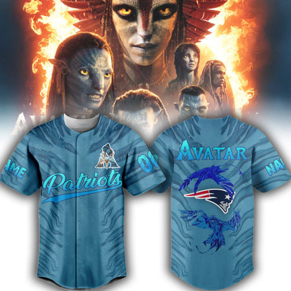 LIMITED EDITION - NEW CUSTOMIZED NFL27 NEP NEW ENGLAND PATRIOTS BASEBALL JERSEY