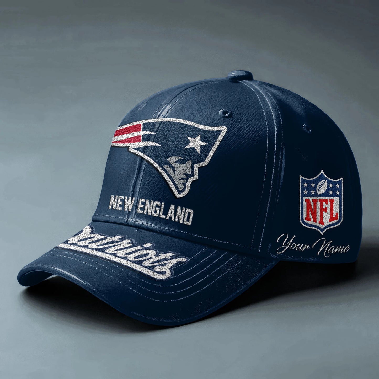 LIMITED EDITION - NEW CUSTOMIZED NFL27 NEP NEW ENGLAND PATRIOTSS CLASSIC CAP