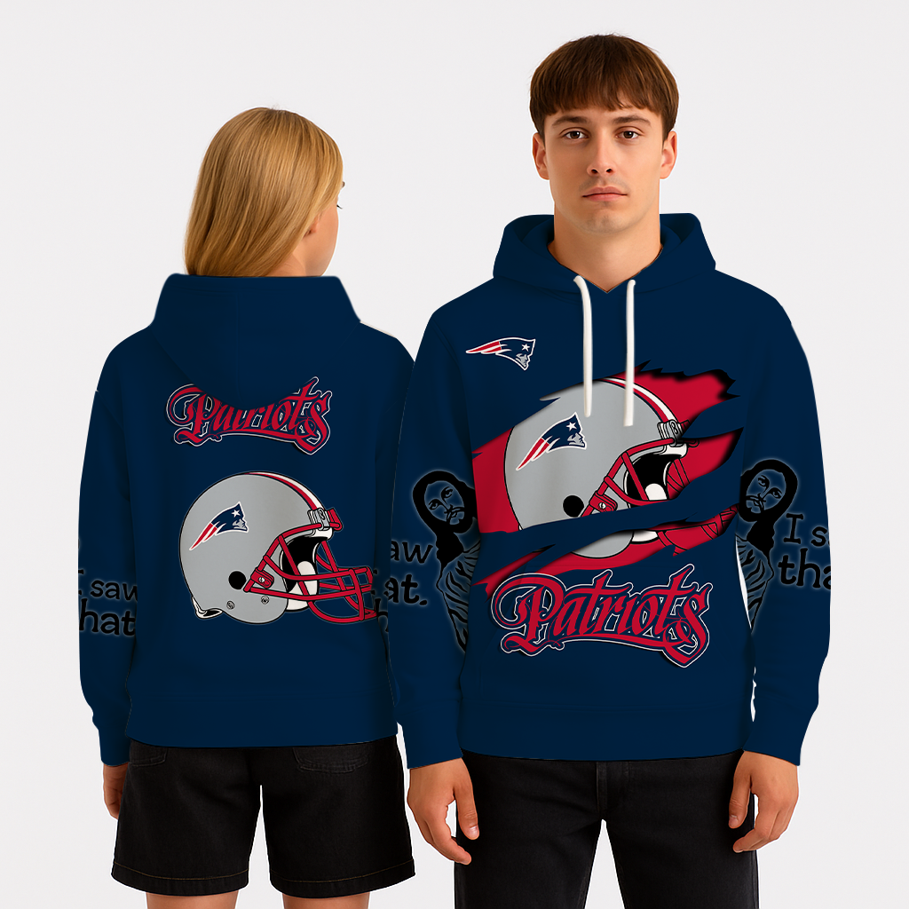 LIMITED EDITION - NEW CUSTOMIZED NFL27 NEP NEW ENGLAND PATRIOTS UNISEX T-SHIRT, POLO, HOODIE & JACKETS