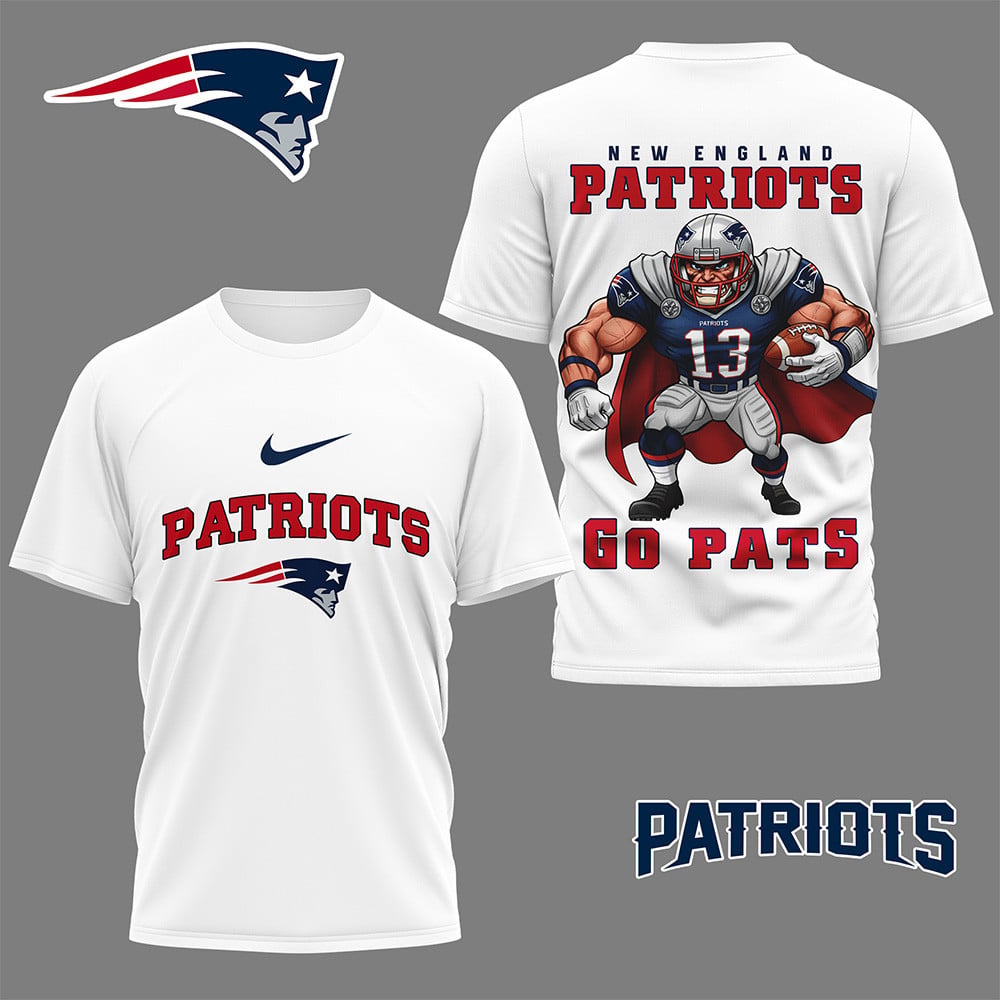 LIMITED EDITION - NEW CUSTOMIZED NFL27 NEP NEW ENGLAND PATRIOTS NATION GEAR 3D SHIRT