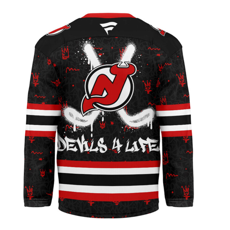 LIMITED EDITION - NEW CUSTOMIZED NHL06 NJ DEVILS UNISEX HOCKEY JERSEY
