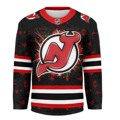 LIMITED EDITION - NEW CUSTOMIZED NHL06 NJ DEVILS UNISEX HOCKEY JERSEY